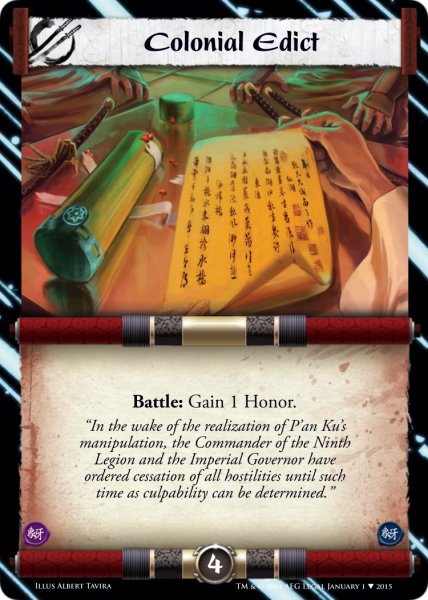 Colonial Edict
